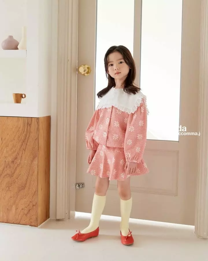 Oda - Korean Children Fashion - #fashionkids - Alice Frill Collar Cardigan - 3