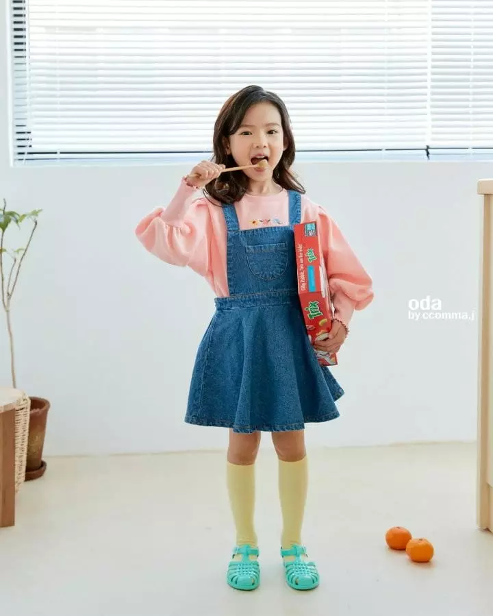 Oda - Korean Children Fashion - #fashionkids - Allais Puff Sleeve Tee - 9