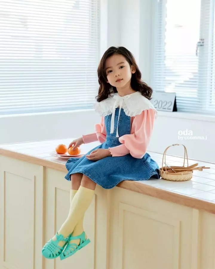 Oda - Korean Children Fashion - #kidsshorts - Luna Dungarees Skirt - 8