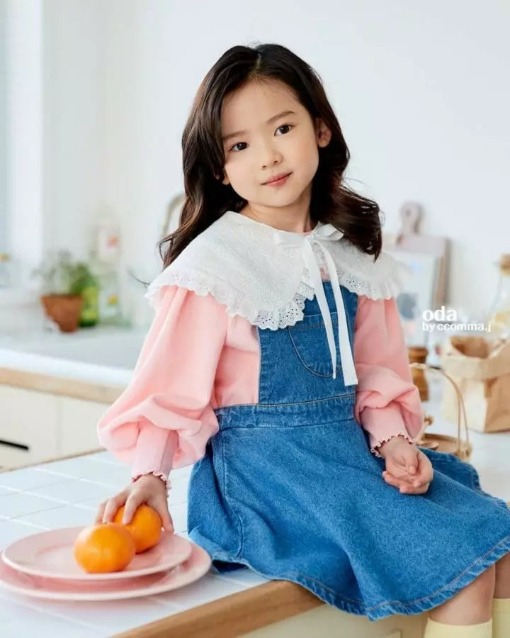 Oda - Korean Children Fashion - #kidsstore - Luna Dungarees Skirt - 9