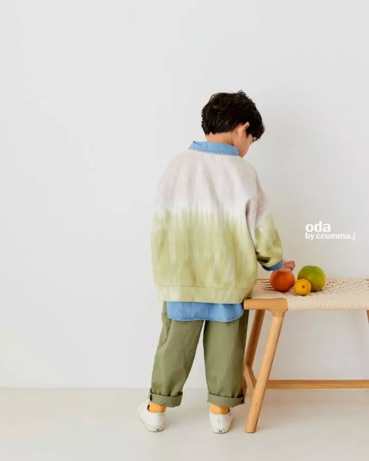Oda - Korean Children Fashion - #kidsstore - Dyeing Sweatshirt - 8