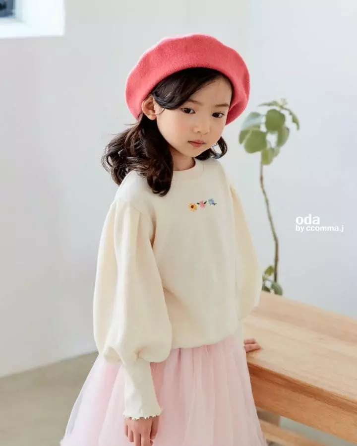 Oda - Korean Children Fashion - #kidsstore - Allais Puff Sleeve Tee - 11