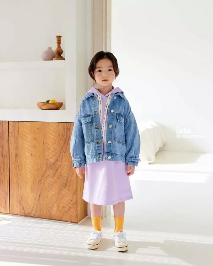 Oda - Korean Children Fashion - #kidsstore - Oz Big Pocket Denim Jacket - 10