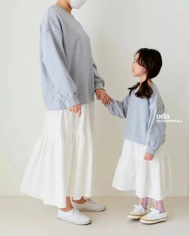 Oda - Korean Children Fashion - #kidsstore - Macaroon Lyered One-piece with Mom - 6