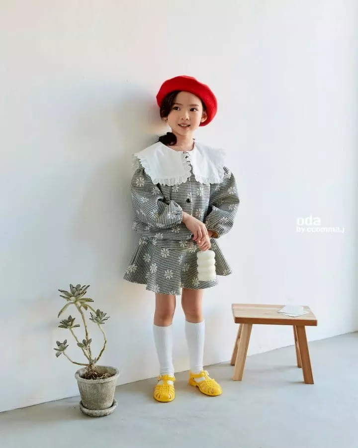 Oda - Korean Children Fashion - #kidzfashiontrend - Alice Frill Collar Cardigan - 6