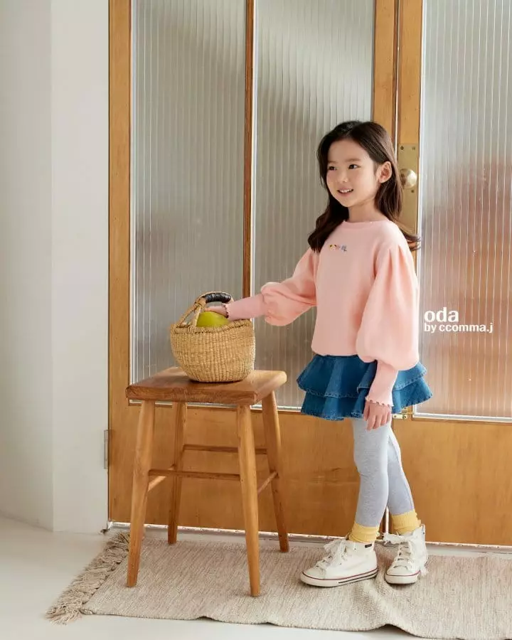 Oda - Korean Children Fashion - #kidzfashiontrend - Everyday Can Can Skirt Leggings - 8