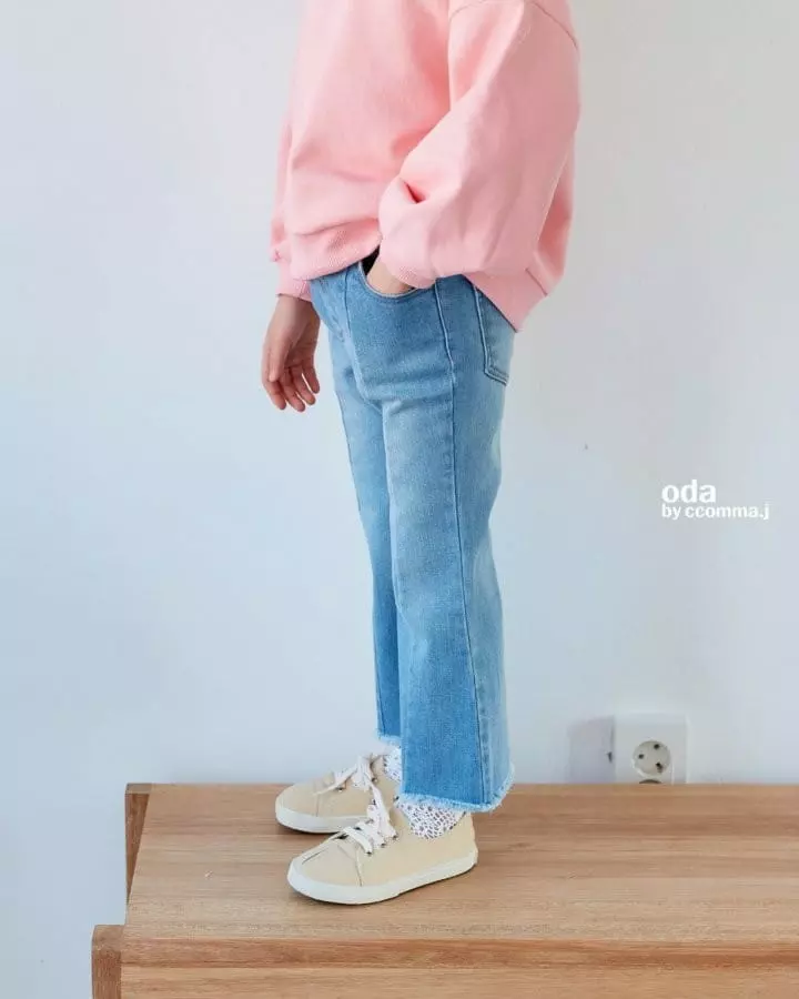 Oda - Korean Children Fashion - #littlefashionista - Marker Slit Bootscut Pants - 2