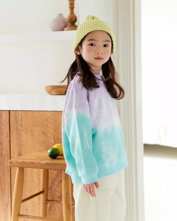 Oda - Korean Children Fashion - #littlefashionista - Dyeing Sweatshirt - 11