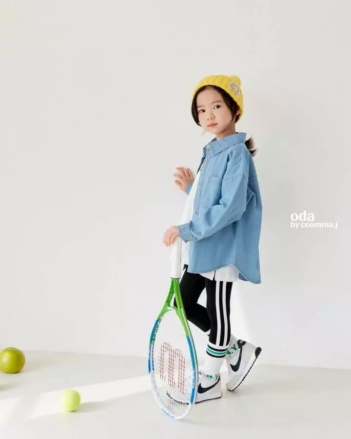 Oda - Korean Children Fashion - #Kfashion4kids - Two Stripes Leggings - 4