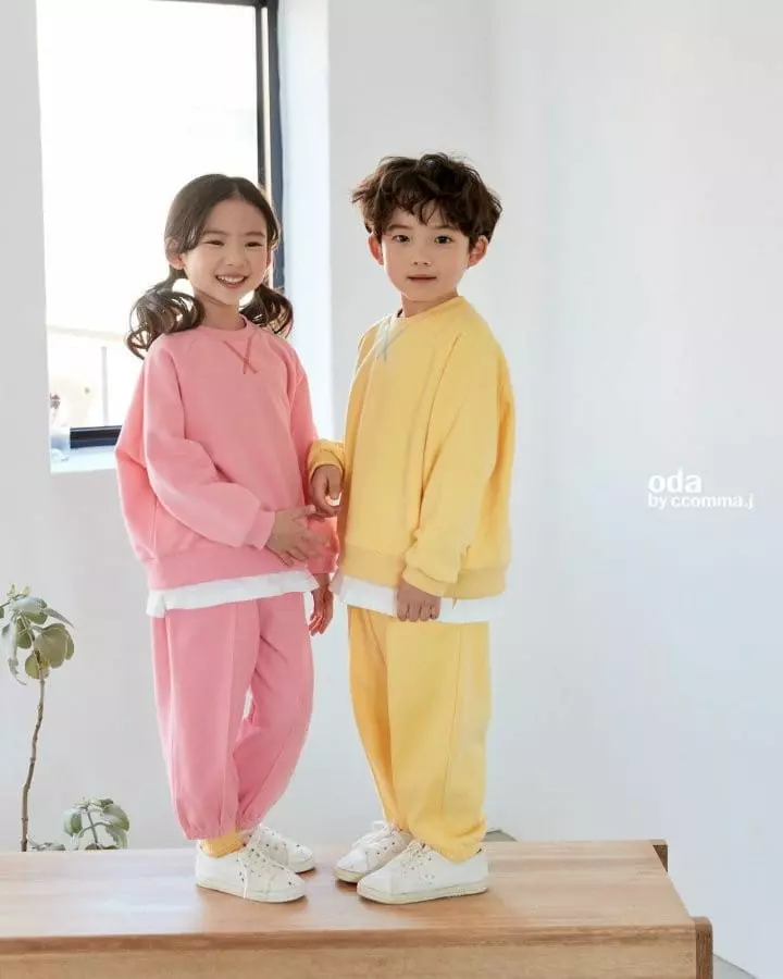Oda - Korean Children Fashion - #littlefashionista - Training Top BottomSet - 4