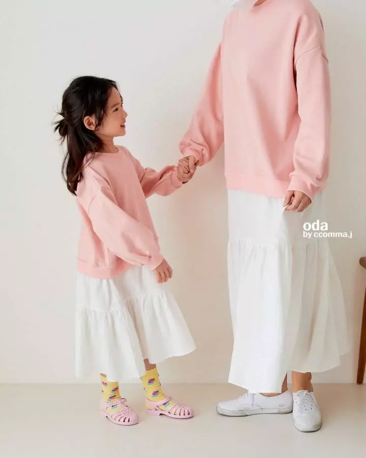 Oda - Korean Children Fashion - #magicofchildhood - Macaroon Lyered One-piece with Mom - 10