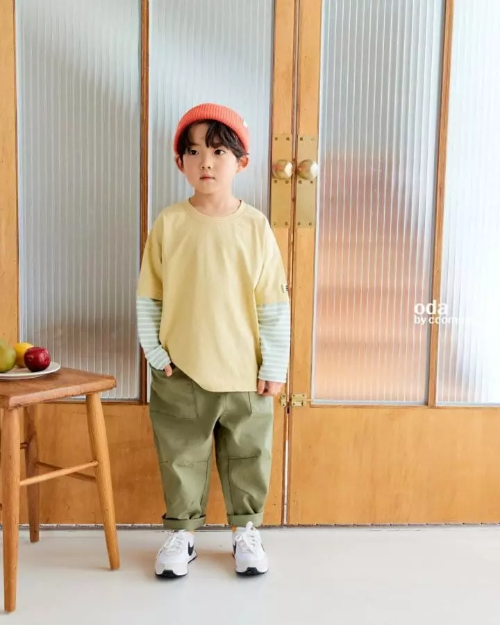 Oda - Korean Children Fashion - #minifashionista - Layered Tee - 3