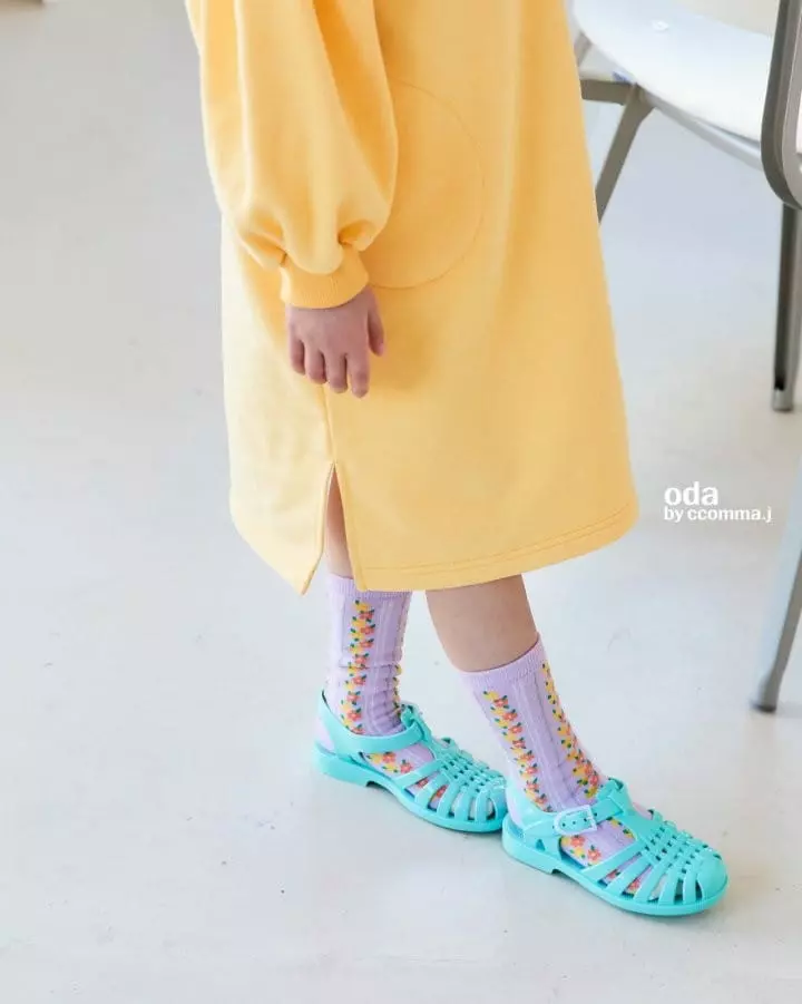 Oda - Korean Children Fashion - #minifashionista - Lael Terry Collar One-piece - 2
