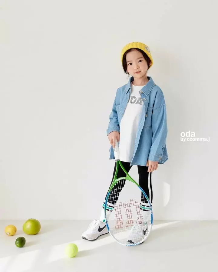 Oda - Korean Children Fashion - #minifashionista - Two Stripes Leggings - 6