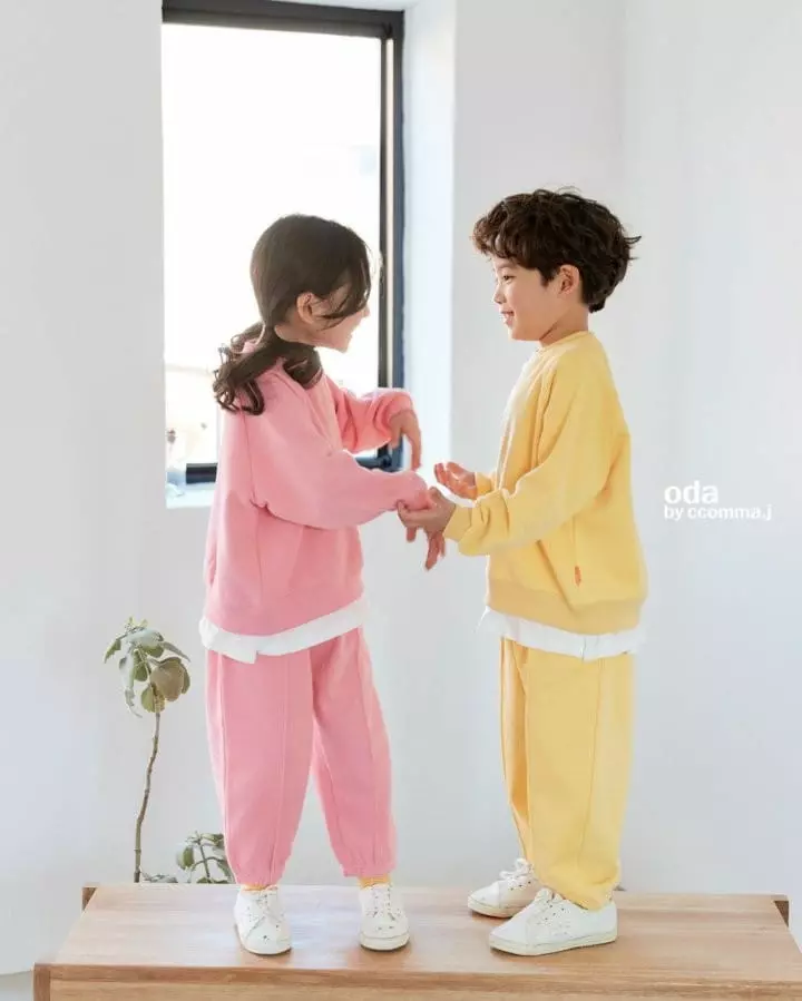 Oda - Korean Children Fashion - #prettylittlegirls - Training Top BottomSet - 6