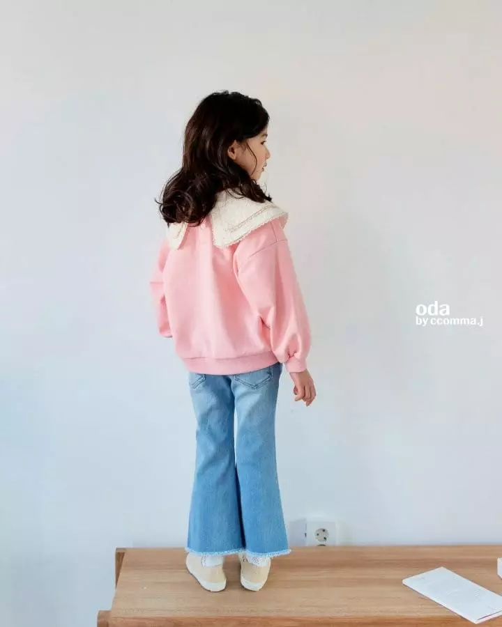 Oda - Korean Children Fashion - #prettylittlegirls - Marker Slit Bootscut Pants - 5