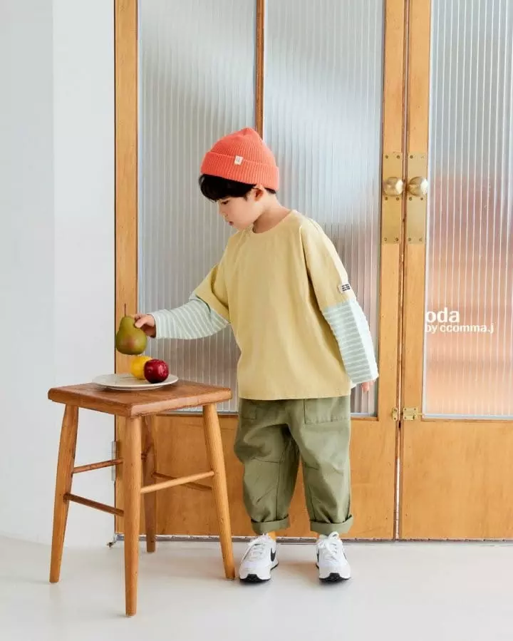 Oda - Korean Children Fashion - #minifashionista - Layered Tee - 4