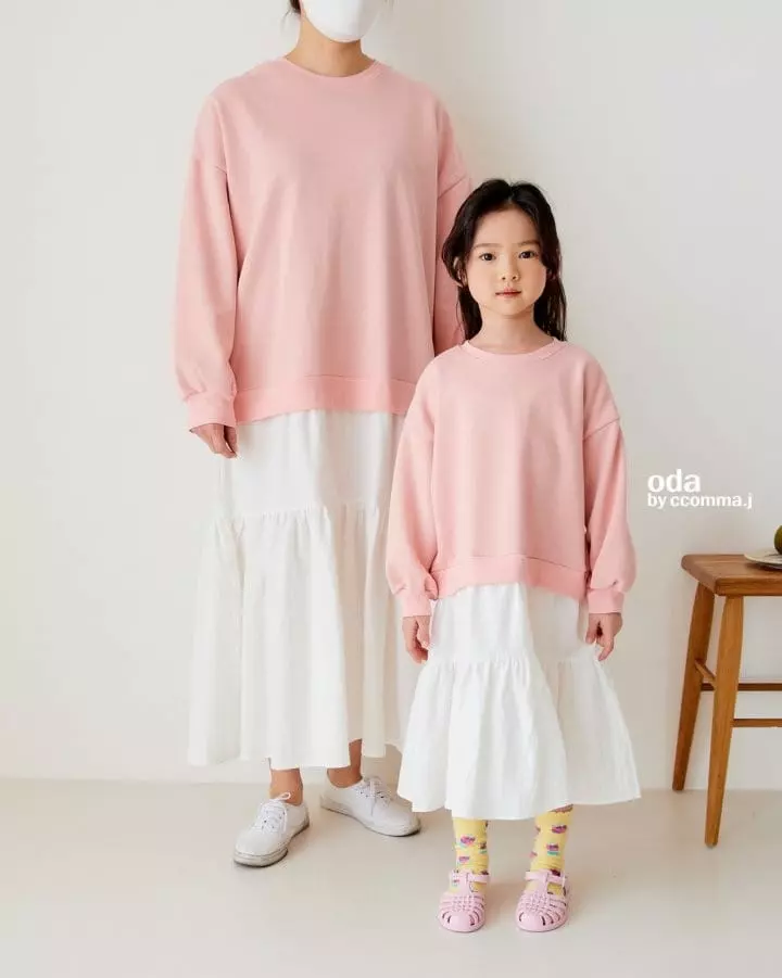 Oda - Korean Children Fashion - #prettylittlegirls - Macaroon Lyered One-piece with Mom - 12