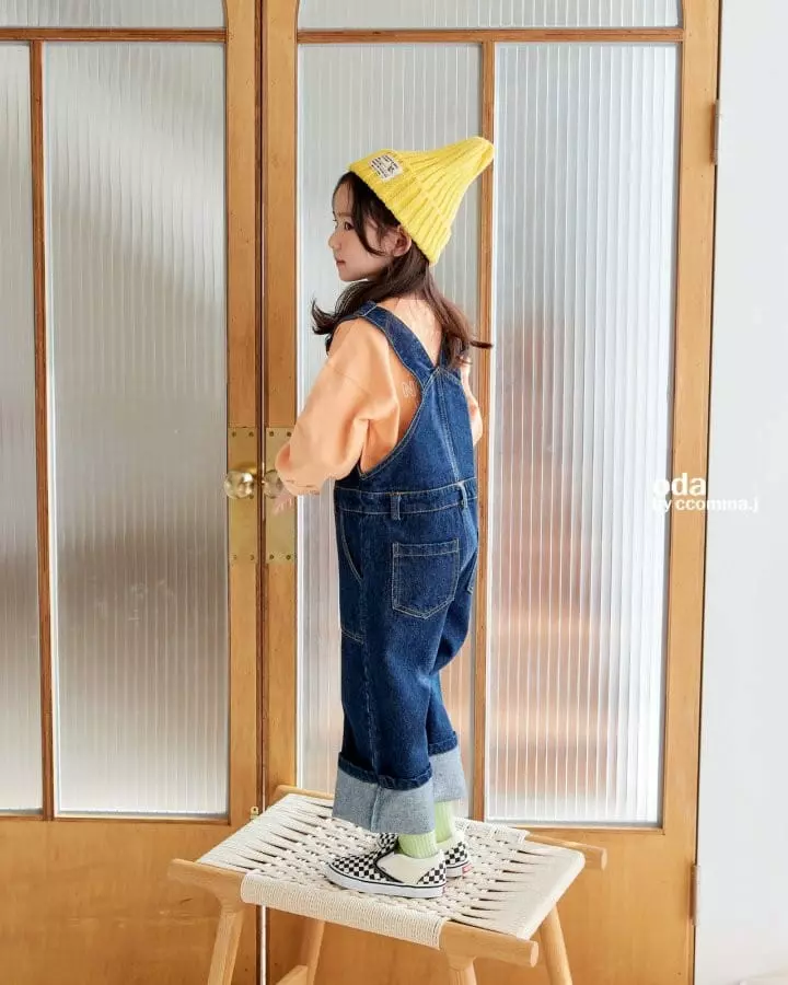 Oda - Korean Children Fashion - #stylishchildhood - Roll-up Jeans - 8