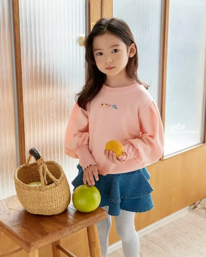 Oda - Korean Children Fashion - #todddlerfashion - Allais Puff Sleeve Tee - 2