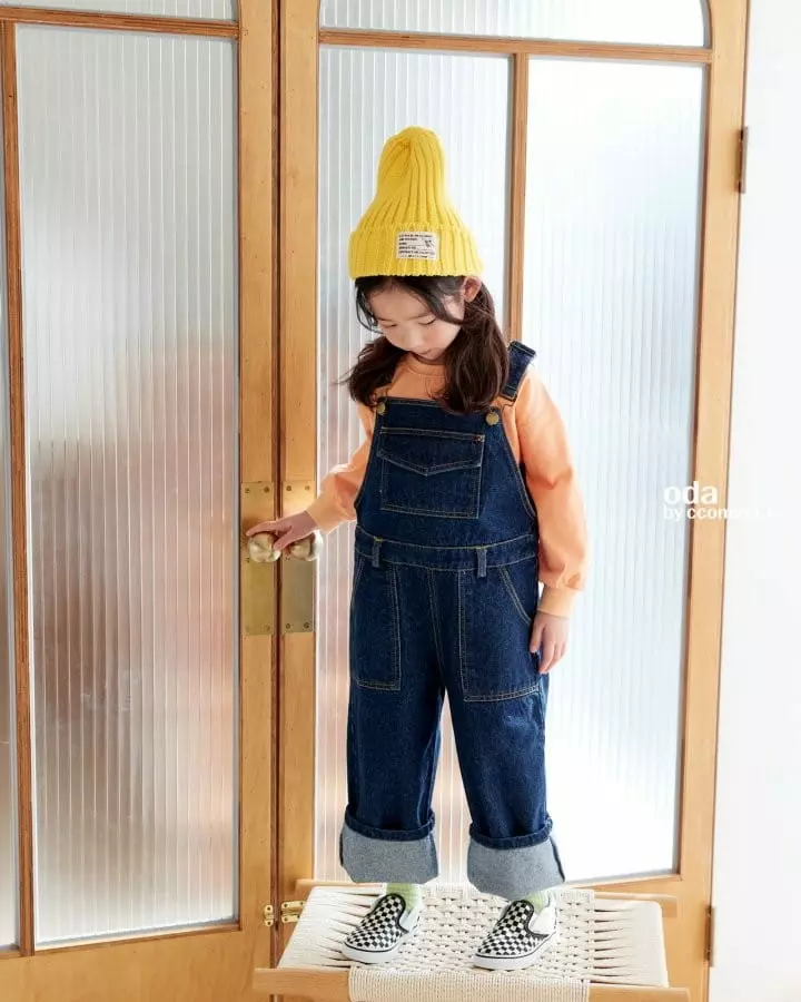 Oda - Korean Children Fashion - #toddlerclothing - Roll-up Jeans - 7