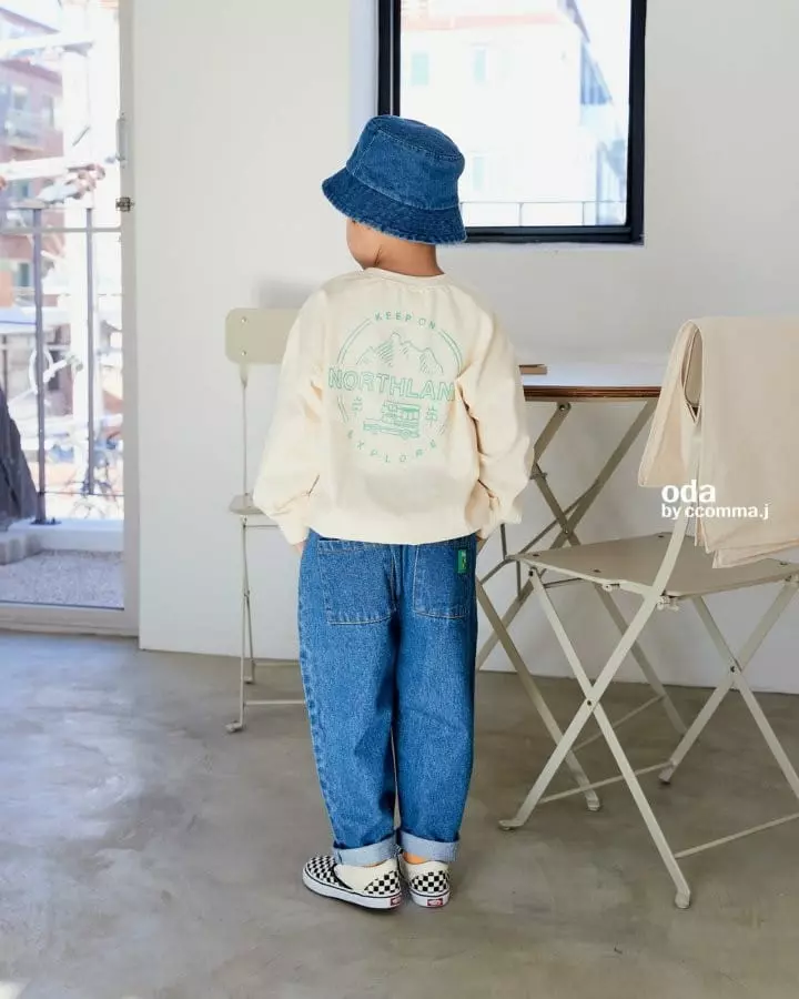 Oda - Korean Children Fashion - #toddlerclothing - Camping Tee