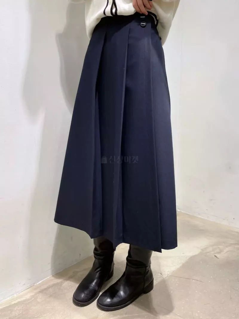 Odor - Korean Women Fashion - #momslook - Paper Wrap Skirt - 3