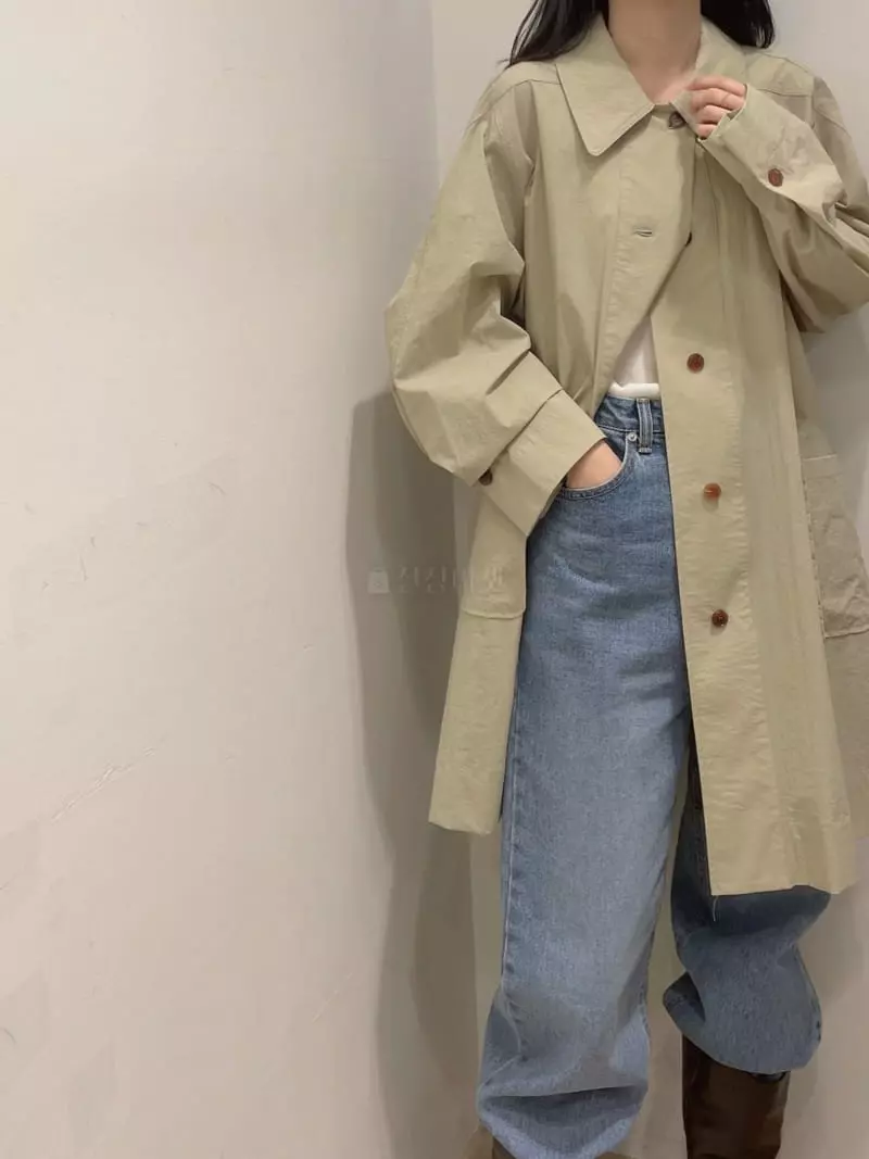 Odor - Korean Women Fashion - #pursuepretty - Et Trench Jacket - 2