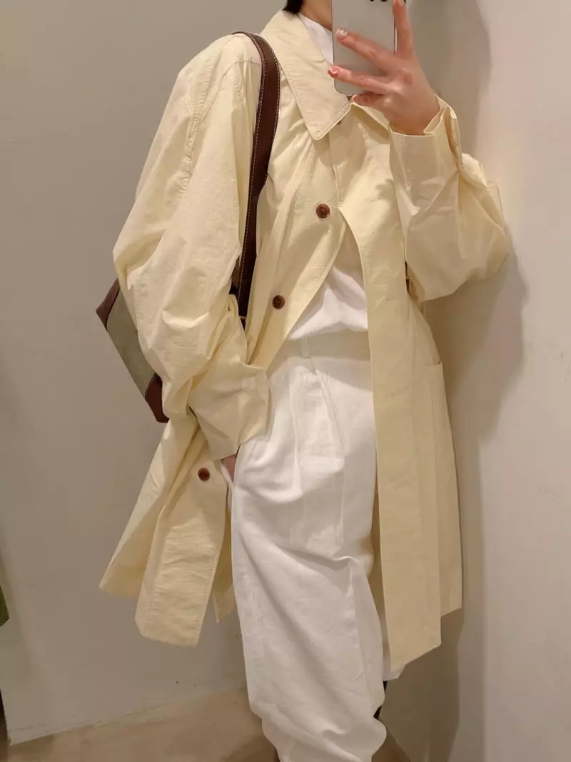 Odor - Korean Women Fashion - #restrostyle - Et Trench Jacket - 3