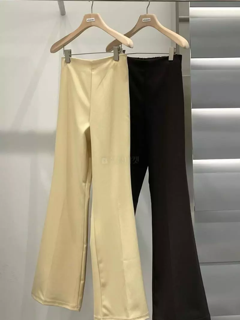 Of Course - Korean Women Fashion - #momslook - Andy Banding Pants - 3