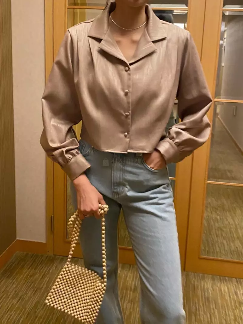 Of Course - Korean Women Fashion - #pursuepretty - Manny Blouse - 4