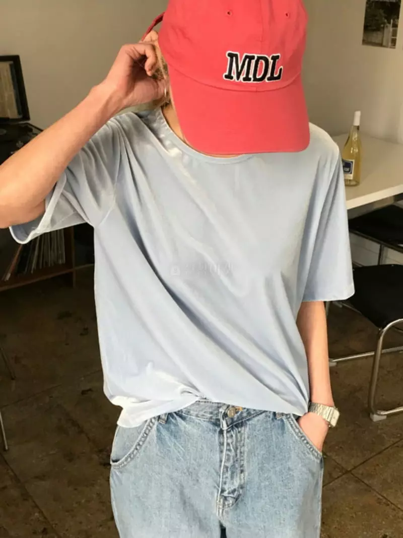 Of Course - Korean Women Fashion - #vintageinspired - Spring Velvet Tee - 3