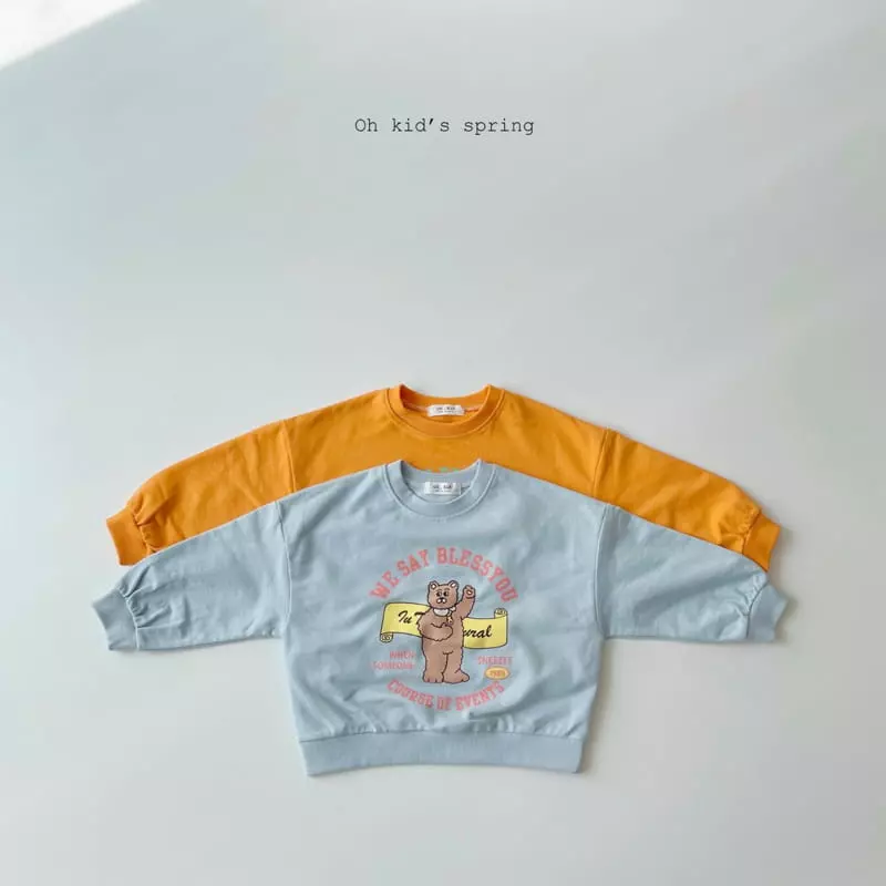 Oh Kids - Korean Children Fashion - #Kfashion4kids - Bear Bear Sweatshirt - 12