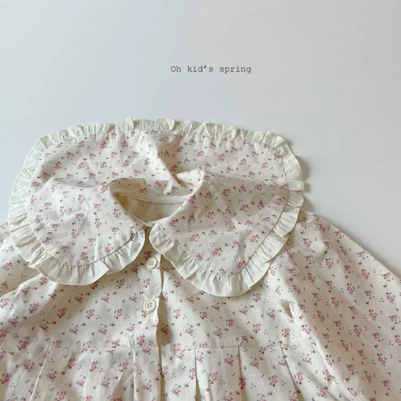 Oh Kids - Korean Children Fashion - #childofig - Frill Mini One-piece - 12