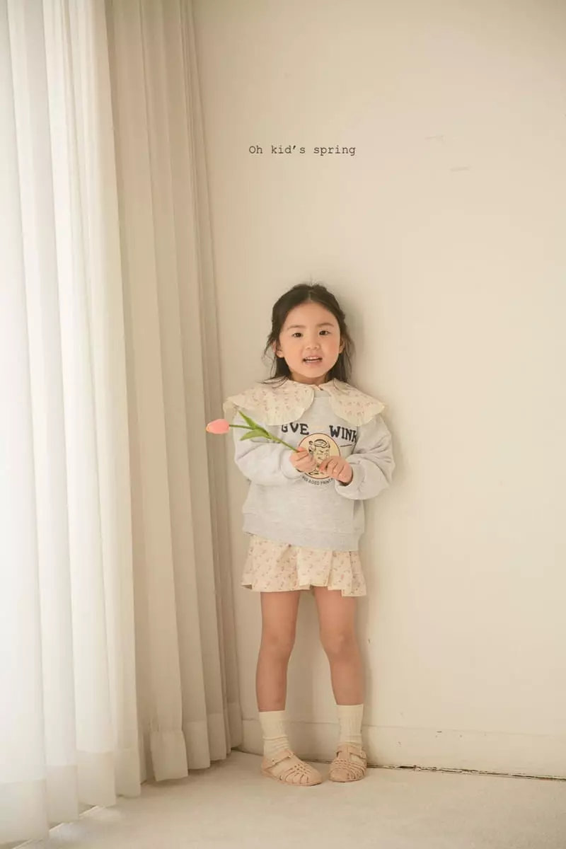 Oh Kids - Korean Children Fashion - #discoveringself - Wink Sweatshirt - 6