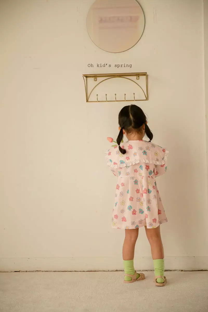 Oh Kids - Korean Children Fashion - #discoveringself - Frill Mini One-piece