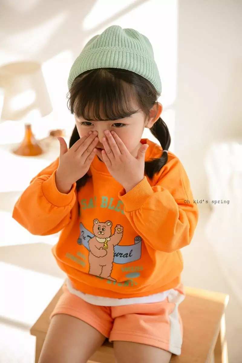 Oh Kids - Korean Children Fashion - #kidsstore - Bear Bear Sweatshirt - 10