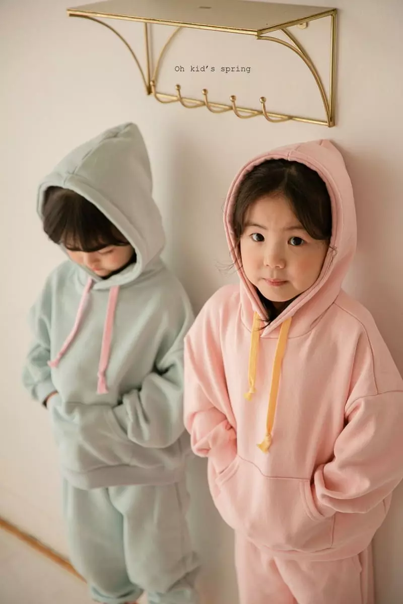 Oh Kids - Korean Children Fashion - #magicofchildhood - Pastel Top Bottom Set - 2