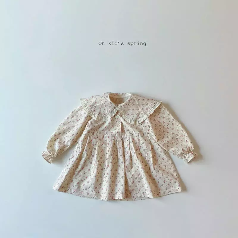 Oh Kids - Korean Children Fashion - #prettylittlegirls - Frill Mini One-piece - 10