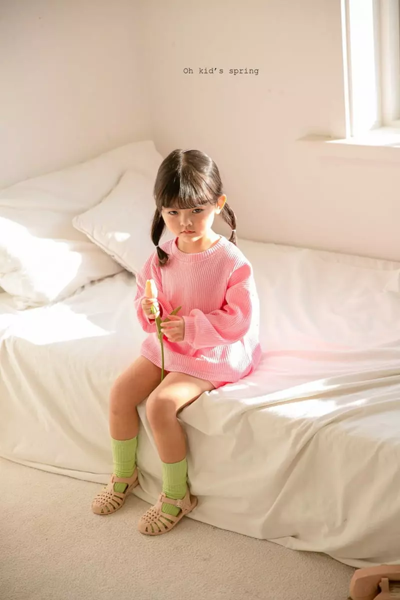 Oh Kids - Korean Children Fashion - #prettylittlegirls - Spring Waffle Shorts - 5