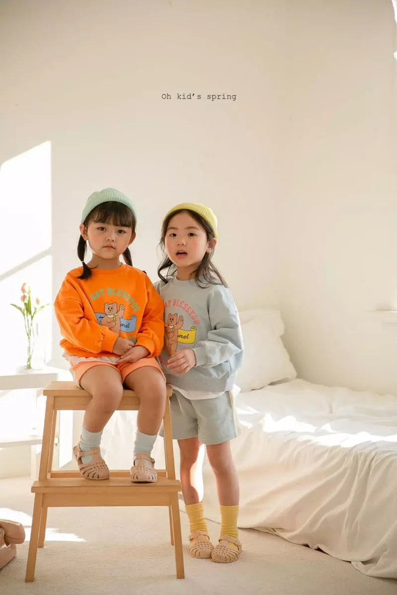 Oh Kids - Korean Children Fashion - #stylishchildhood - Bear Bear Sweatshirt - 3