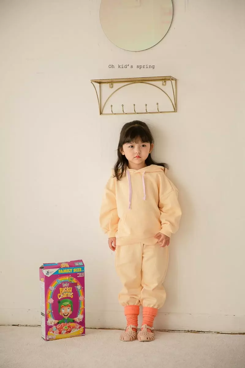 Oh Kids - Korean Children Fashion - #todddlerfashion - Pastel Top Bottom Set - 5