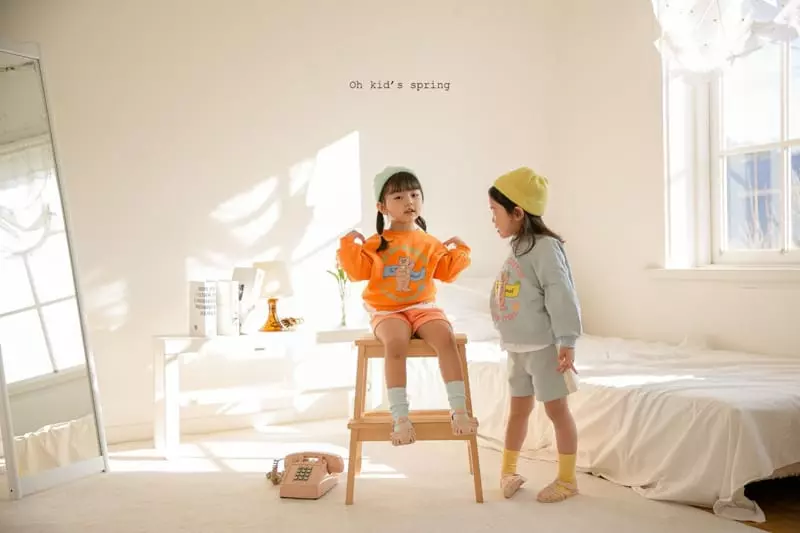 Oh Kids - Korean Children Fashion - #todddlerfashion - Color Shorts - 2