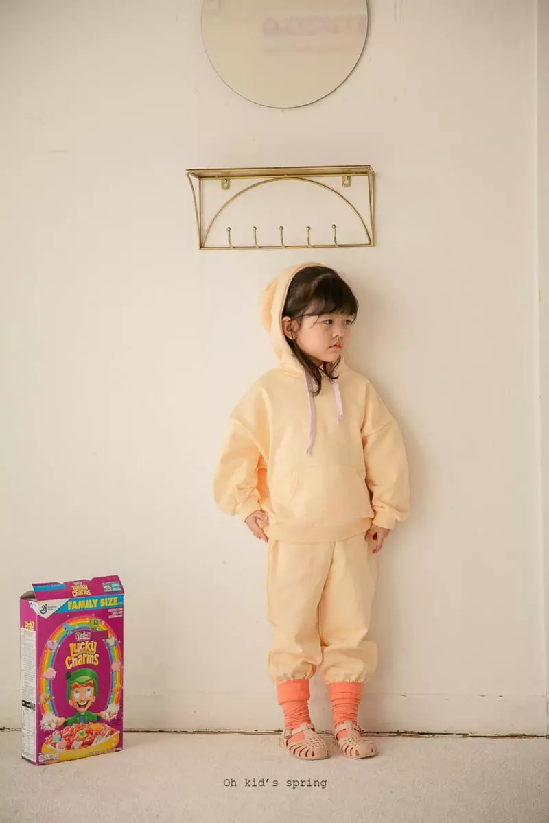 Oh Kids - Korean Children Fashion - #toddlerclothing - Pastel Top Bottom Set - 6