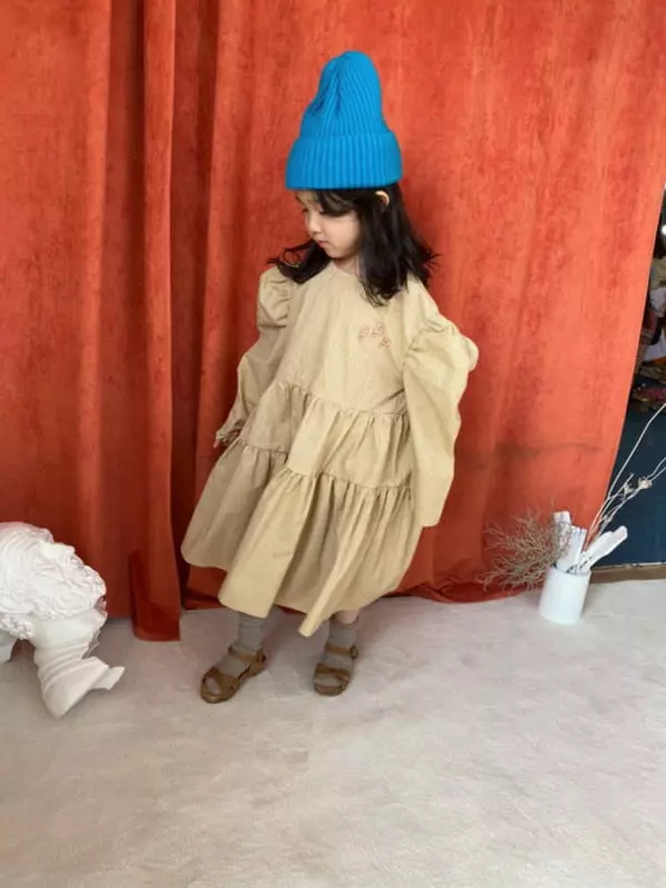 OJODEPAPA - Korean Children Fashion - #childrensboutique - Question Mark One-piece