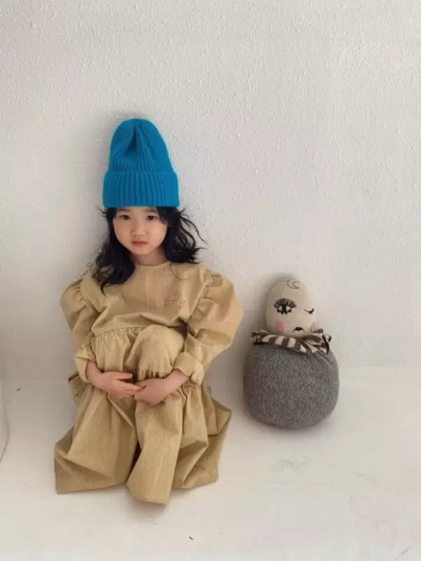 OJODEPAPA - Korean Children Fashion - #discoveringself - Question Mark One-piece - 4