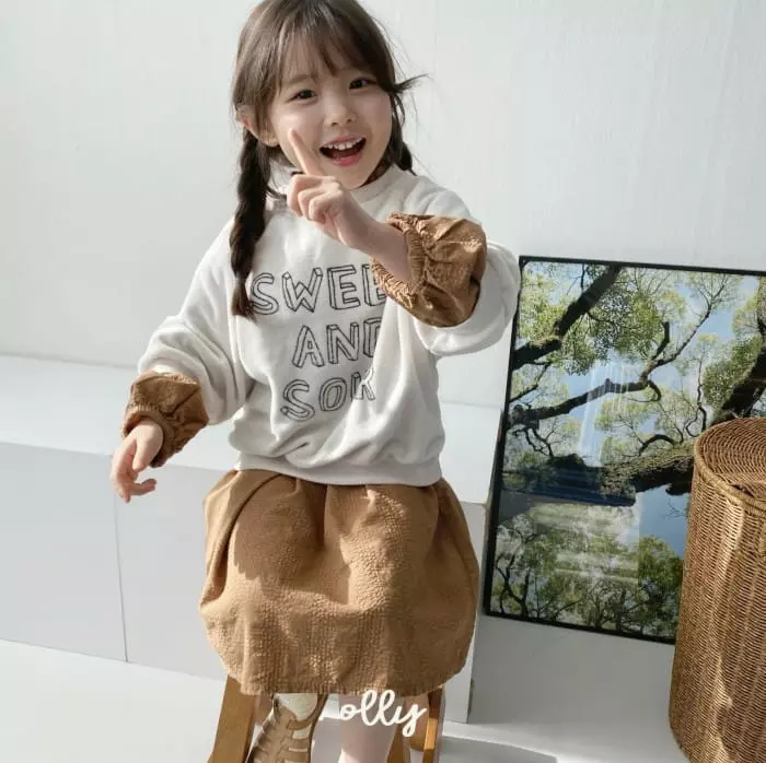 Ollymarket - Korean Children Fashion - #kidzfashiontrend - Capri Terry Sweatshirt - 4