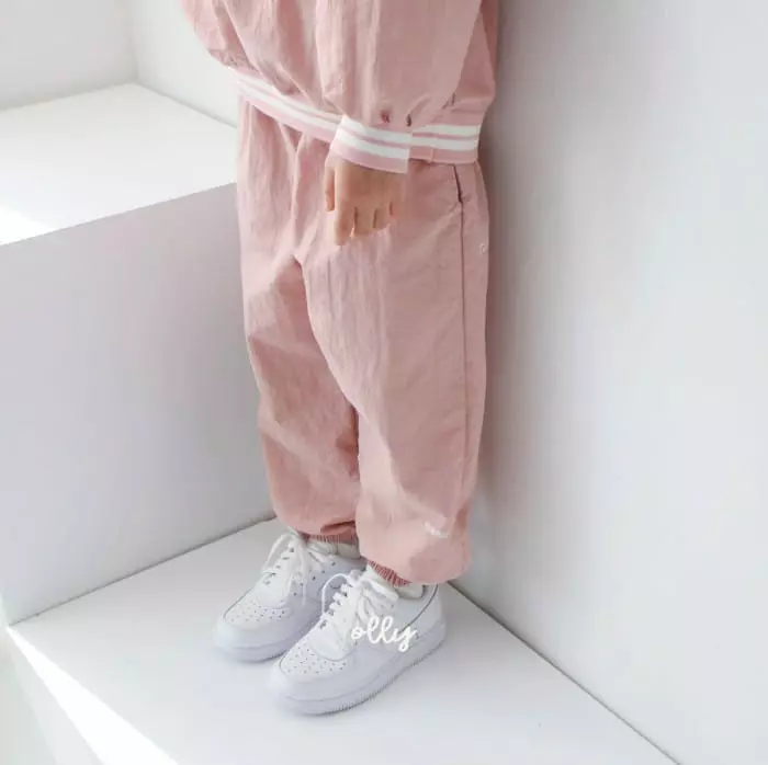 Ollymarket - Korean Children Fashion - #Kfashion4kids - Run Top Bottom Set
