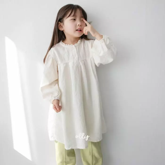 Ollymarket - Korean Children Fashion - #childofig - Frill One-piece
