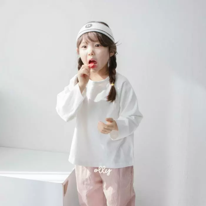 Ollymarket - Korean Children Fashion - #childofig - Detail Raglan Tee